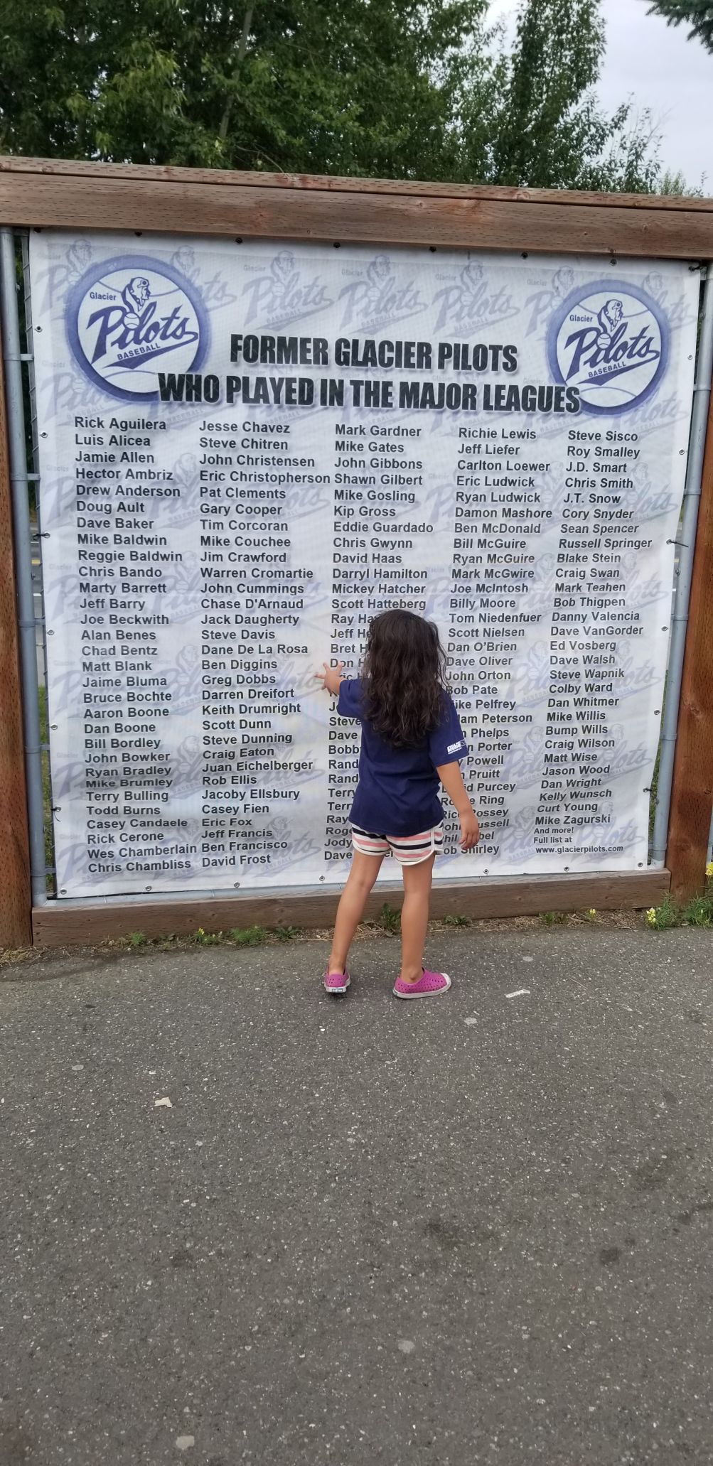 wall of names